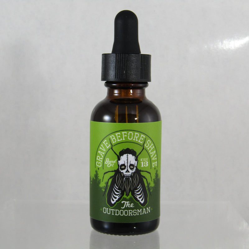 The Outdoorsman Beard Oil - by Grave Before Shave Beard Oil Murphy and McNeil Store 