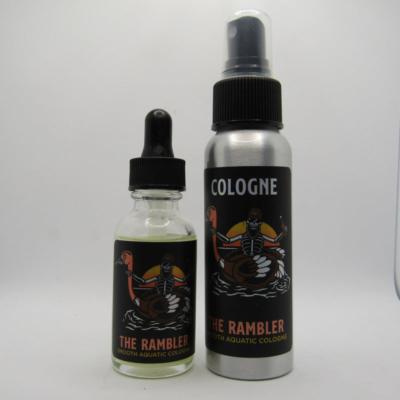The Rambler Beard Oil and Cologne Combo - by Black Rebel Beard Co (Pre-Owned) Beard Oil Murphy & McNeil Pre-Owned Shaving 