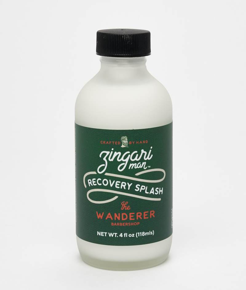 The Wanderer Recovery Splash - by Zingari Man Aftershave Murphy and McNeil Store 