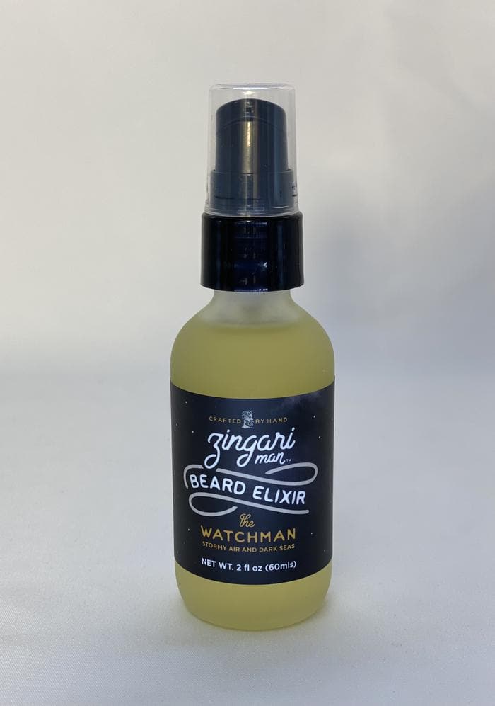 The Watchman Beard Elixir (2oz) - by Zingari Man Beard Oil Murphy and McNeil Store 