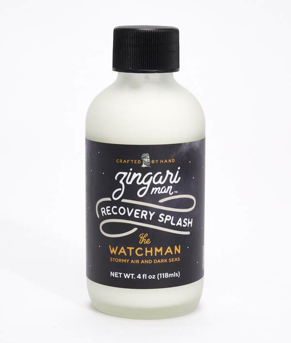 The Watchman Recovery Splash - by Zingari Man Aftershave Murphy and McNeil Store 
