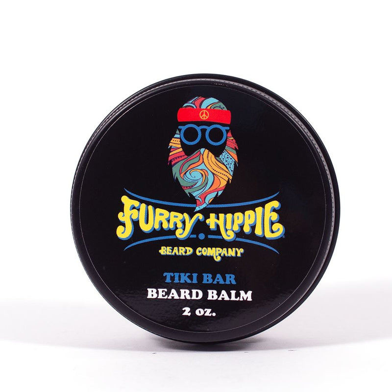 Tiki Bar Beard Balm 2 oz. Beard Balms & Butters Furry Hippie Beard Company 