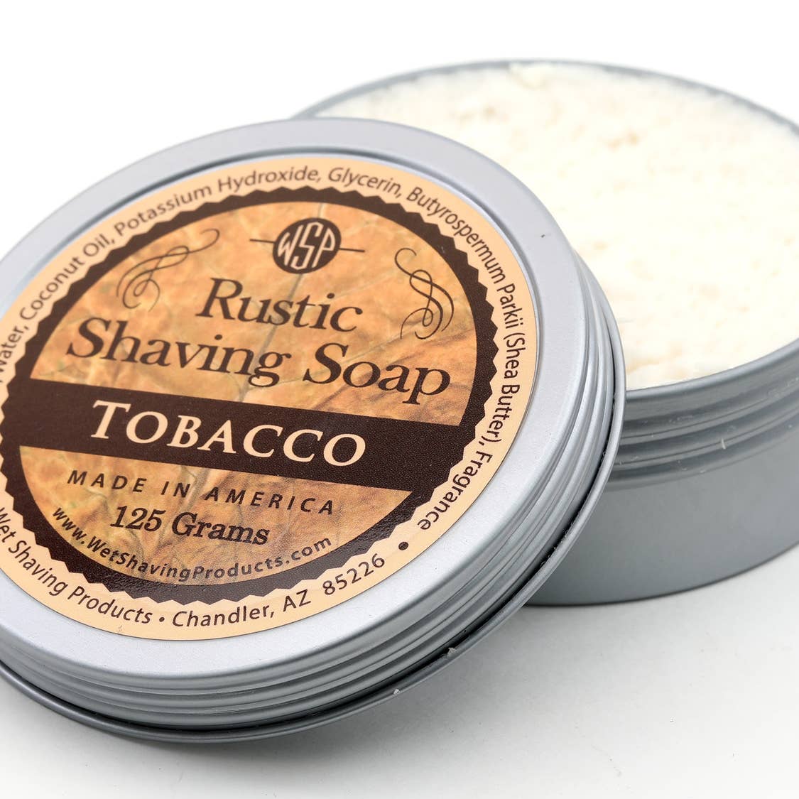 Tobacco Rustic Shaving Soap by Wet Shaving Products
