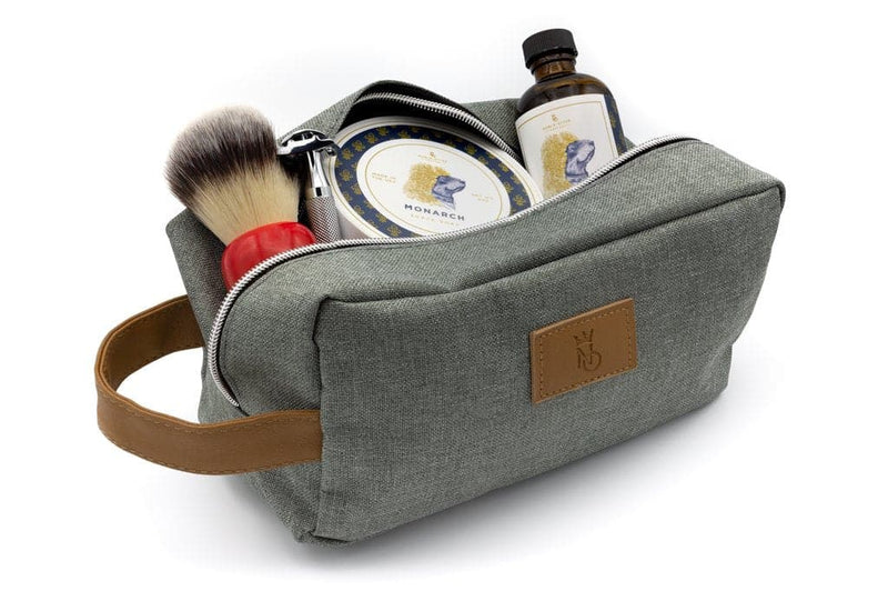Toiletry / Dopp Bag (Grey) - by Noble Otter Cases and Dopp Bags Murphy and McNeil Store 