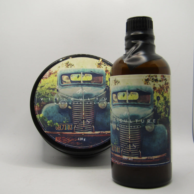 Viticulture Shaving Soap and Splash - by Macduff's Soap Co (Pre-Owned) Soap and Aftershave Bundle Murphy & McNeil Pre-Owned Shaving 