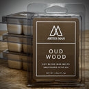 Soy Blend Wax Melts - Oud Wood Candle Artius Man 