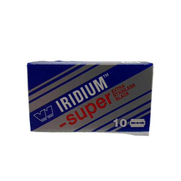 Wizamet Super Iridium Double Edge Razor Blades (10 blade pack) Razor Blades Murphy and McNeil Store 