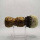 Zebrano Wood Shaving Brush w/24mm Bulb Knot - by TonmiKo (Pre-Owned) Shaving Brush Murphy & McNeil Pre-Owned Shaving 