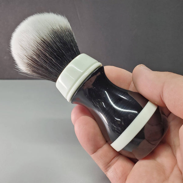 ***BLEMISHED * DISCOUNTED* Shaving Brush, Traditional Wet Shave, Care Package for Him Shaving Brush KnotsAndFibers 