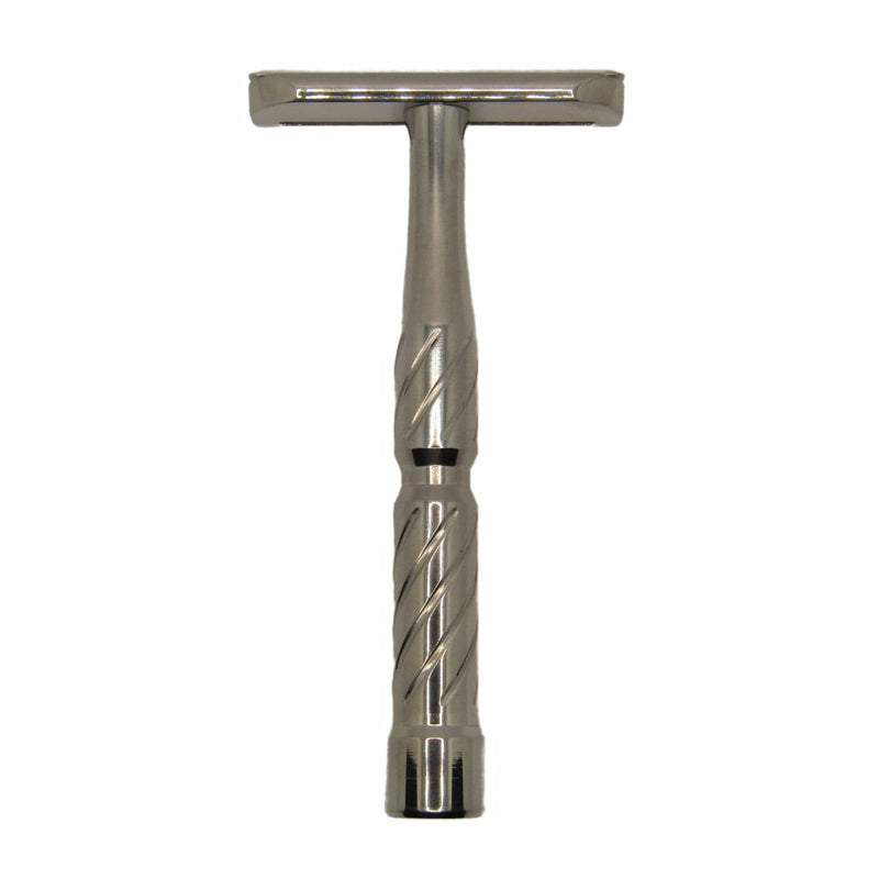 Blackland Vector Single Edge Razor (Polished) with Stand - by Blacklan