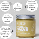 Calendula Salve, Coconut Free Salve with Licorice Root Bath & Body Ora's Amazing Herbal 