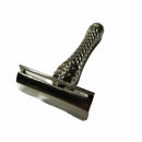 Titanium Legacy Razor with Imperial Handle - by Chiseled Face (Pre-Owned) Safety Razor Murphy & McNeil Pre-Owned Shaving 