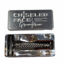 Titanium Legacy Razor with Imperial Handle - by Chiseled Face (Pre-Owned) Safety Razor Murphy & McNeil Pre-Owned Shaving 