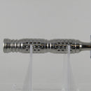 Polished Stainless Steel Safety Razor (0.68 Open Comb) with Stand - by Timeless Razors (Pre-Owned) Safety Razor Murphy & McNeil Pre-Owned Shaving 