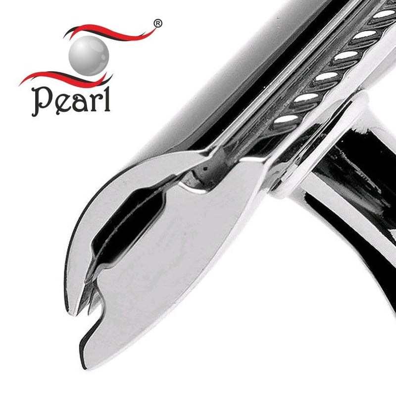 Double-Edge Safety Razor (SS01-Chrome) - by Pearl Shaving Safety Razor Murphy and McNeil Store 
