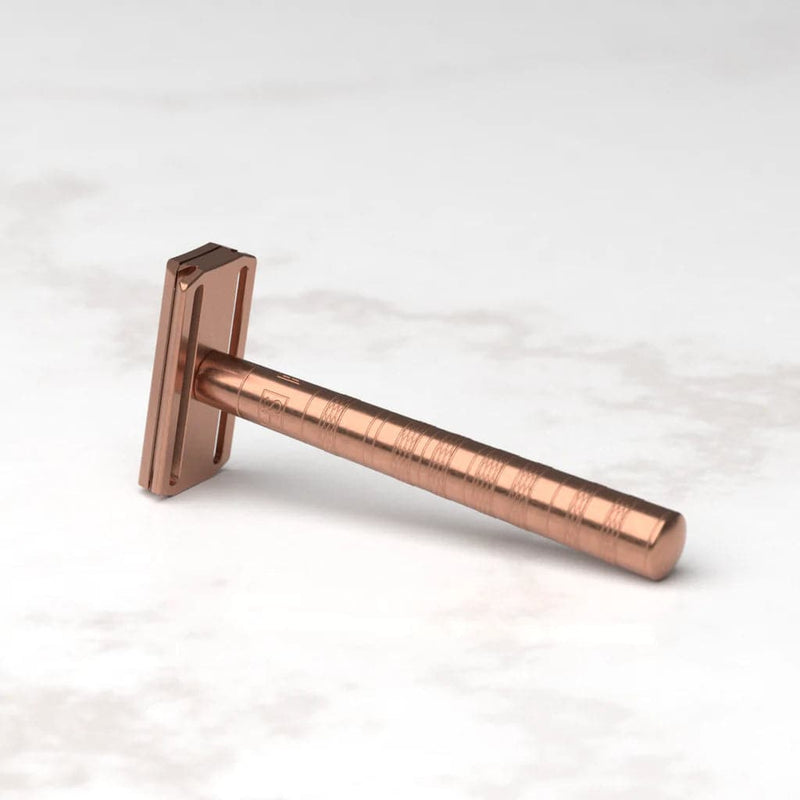 Henson AL13 Aluminum Safety Razor (Copper) - by Henson Shaving