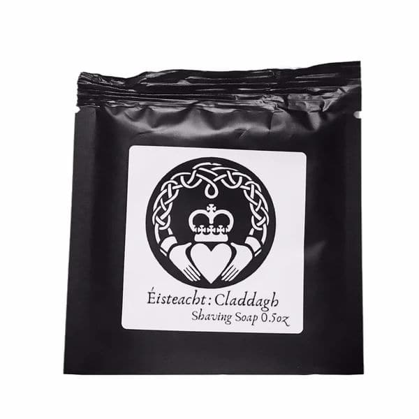 Claddagh Shaving Soap Shaving Soap Murphy and McNeil Store 0.5oz Sample Pouch 