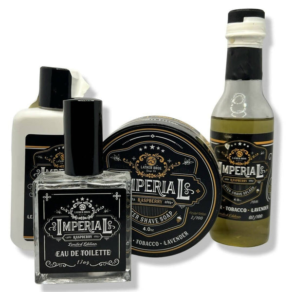 Imperial Limited Edition Shaving Set (2 of 100) - by Lather Bros (Pre-Owned) Shaving Soap Remembering Matt (120inna55) 