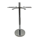 4-Slot Stainless Steel Shaving Stand - by Stirling Soap Company (Pre-Owned) Shaving Stands Murphy & McNeil Pre-Owned Shaving 