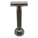 2016 Adjustable 316 Stainless Steel Razor with Extra Plate and Stand - by Barbaros & Rocnel (Pre-Owned) Safety Razor Murphy & McNeil Pre-Owned Shaving 