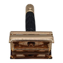 Obsidian and Rose BR179 Twist to Open Safety Razor - by Baili (Pre-Owned) Safety Razor Murphy & McNeil Pre-Owned Shaving 