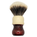 Cream & Ruby Shaving Brush (26mm V6 Knot) - by That Darn Rob (Pre-Owned) Shaving Brush Murphy & McNeil Pre-Owned Shaving 