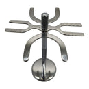 4-Slot Stainless Steel Shaving Stand - by Stirling Soap Company (Pre-Owned) Shaving Stands Murphy & McNeil Pre-Owned Shaving 