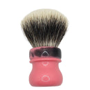 Limited Edition Pink/Black Shaving Brush (28mm) - by House of Mammoth (Pre-Owned) Shaving Brush Murphy & McNeil Pre-Owned Shaving 