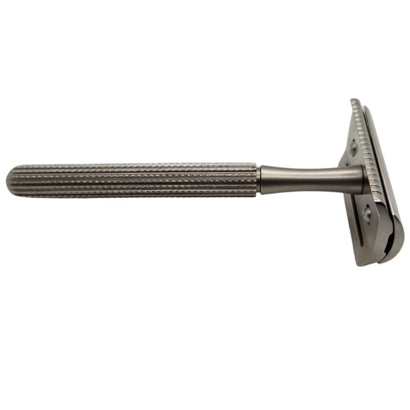 78R-SC Textured Satin Safety Razor - by Parker (Pre-Owned) Safety Razor Murphy & McNeil Pre-Owned Shaving 