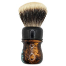 Turquoise & Gold Shaving Brush (V12 Fanchurian Knot) - by Chisel & Hound (Pre-Owned) Shaving Brush Murphy & McNeil Pre-Owned Shaving 