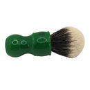 2-Band Finest Badger Green Handle Shaving Brush - by Stirling Soap Company (Pre-Owned) Shaving Brush Murphy & McNeil Pre-Owned Shaving 