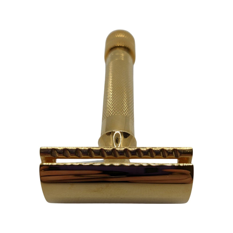 34G Double Edge Safety Razor (Gold) - by Merkur (Pre-Owned) Safety Razor Murphy & McNeil Pre-Owned Shaving 