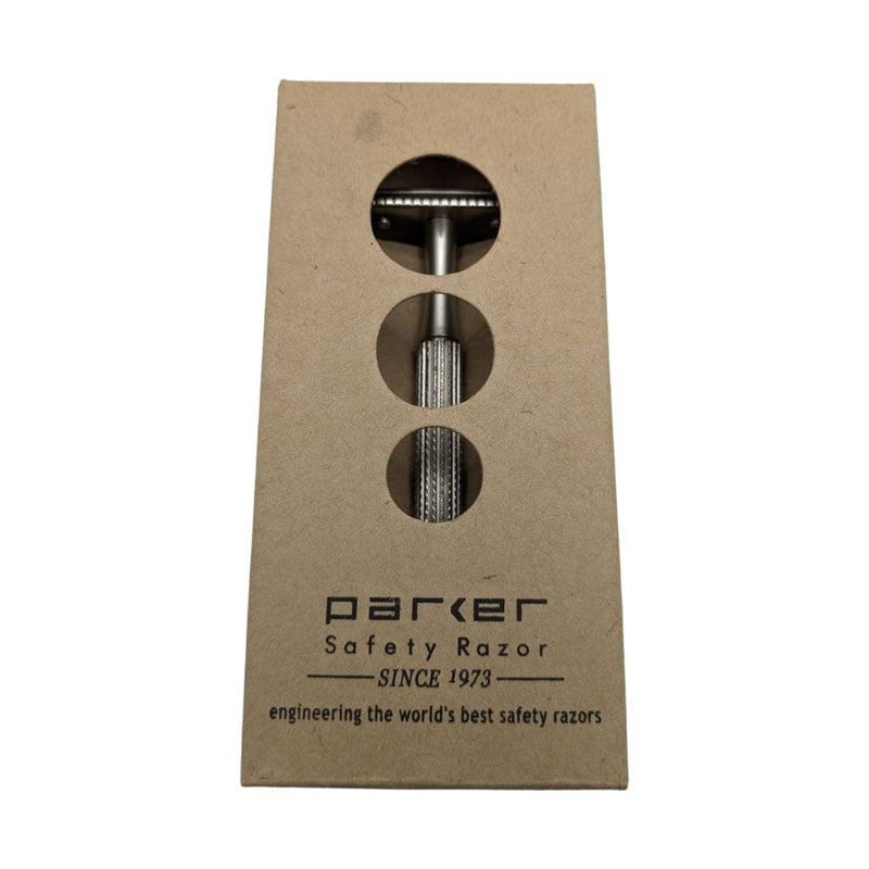 78R-SC Textured Satin Safety Razor - by Parker (Pre-Owned) Safety Razor Murphy & McNeil Pre-Owned Shaving 