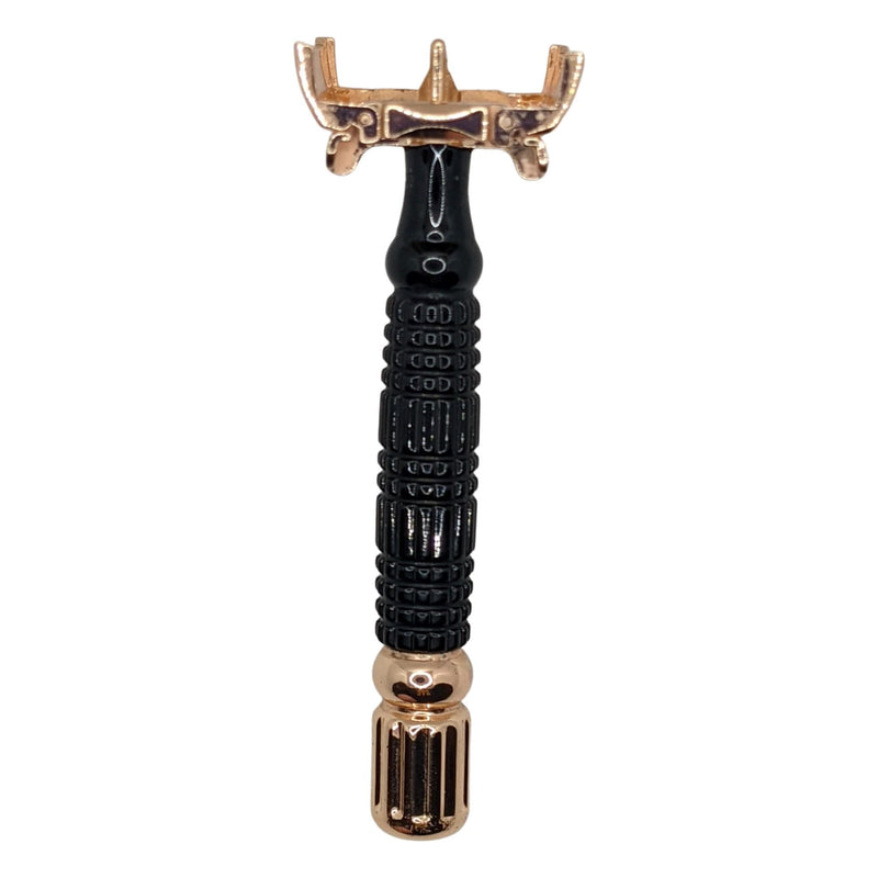 Obsidian and Rose BR179 Twist to Open Safety Razor - by Baili (Pre-Owned) Safety Razor Murphy & McNeil Pre-Owned Shaving 