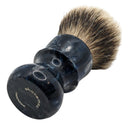Blue Damascus Silvertip Badger (26mm) Shaving Brush - by Shavemac (Pre-Owned) Shaving Brush Murphy & McNeil Pre-Owned Shaving 