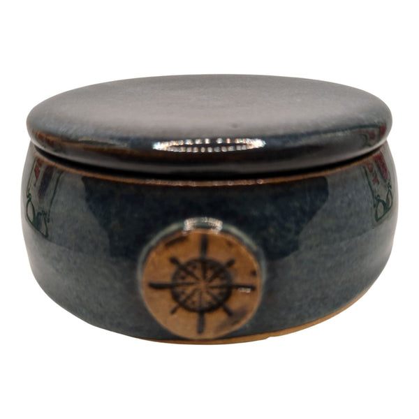 Teal Soap Locker - by Captain's Choice (Pre-Owned) Shaving Bowls and Mugs Murphy & McNeil Pre-Owned Shaving 
