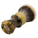 Scorpion Skew Fan H4 Badger (28mm) Shaving Brush - by Turn-N-Shave (Pre-Owned) Shaving Brush Murphy & McNeil Pre-Owned Shaving 