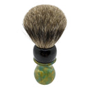 Blue/Gold Best Badger Shaving Brush (26mm) - by Razor Emporium (Pre-Owned) Shaving Brush Murphy & McNeil Pre-Owned Shaving 