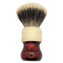 Cream & Ruby Shaving Brush (26mm V6 Knot) - by That Darn Rob (Pre-Owned) Shaving Brush Murphy & McNeil Pre-Owned Shaving 