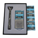 Cartridge Razor with All-Metal Handle and Magnetic Attachment - by Shavelogic (Pre-Owned) Safety Razor Murphy & McNeil Pre-Owned Shaving 