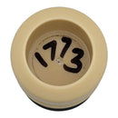 Cream & Emerald Shaving Brush Handle (26mm) - by That Darn Rob (Pre-Owned) Shaving Brush Murphy & McNeil Pre-Owned Shaving 