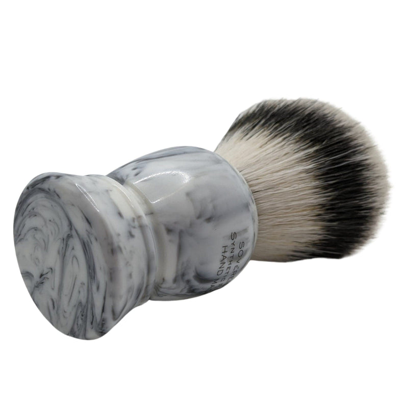 Special Edition Kensington Sovereign Grade Synthetic Fibre Gray Italian Marble Shaving Brush - by Simpsons (Pre-Owned) Shaving Brush Murphy & McNeil Pre-Owned Shaving 