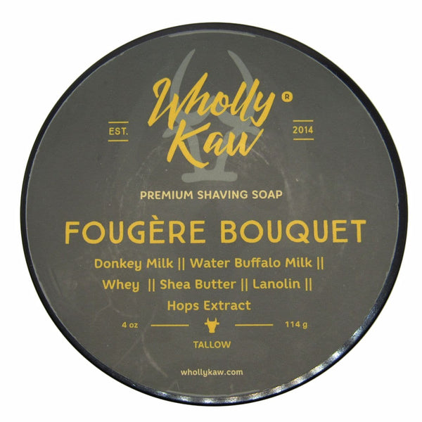 Fougere Bouquet Shaving Soap (Tallow) - by Wholly Kaw (Pre-Owned) Shaving Soap Murphy & McNeil Pre-Owned Shaving 