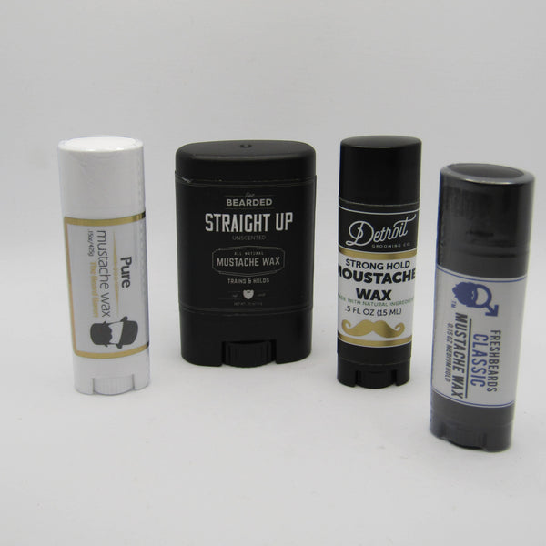 Misc. lot of Mustache Waxes (Pre-Owned) Beard & Mustache Wax Murphy & McNeil Pre-Owned Shaving 