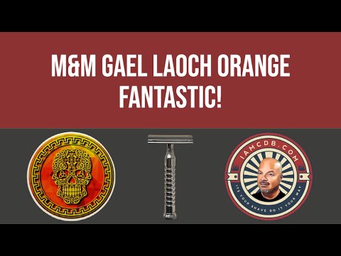Gael Laoch Orange Shaving Soap - by Murphy and McNeil