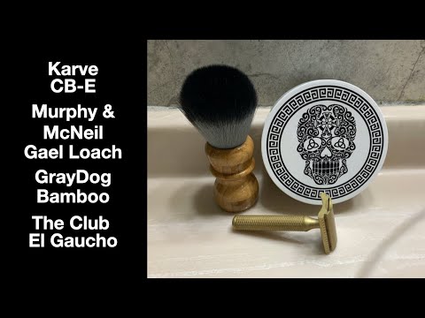 Gael Laoch (Black) Shaving Soap - by Murphy and McNeil