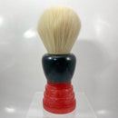 Black on Red Resin Shaving Brush with Synthetic Knot- by Cayuen (Pre-Owned) Shaving Brush Murphy & McNeil Pre-Owned Shaving 
