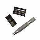 B1 Slant Stainless Steel Safety Razor - by iKon (Pre-Owned) Safety Razor Murphy & McNeil Pre-Owned Shaving 