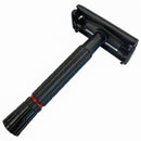 Flare Tip Safety Razor - Refurbished & Black Powder Coated (Code E2 - 1959) - by Gillette (Pre-Owned) Safety Razor Murphy & McNeil Pre-Owned Shaving 