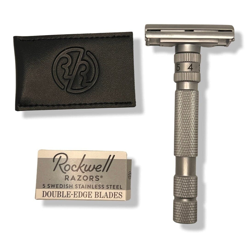 Rockwell Model T Adjustable Safety Razor (Matte) - by Rockwell Razors Safety Razor Murphy & McNeil Pre-Owned Shaving 